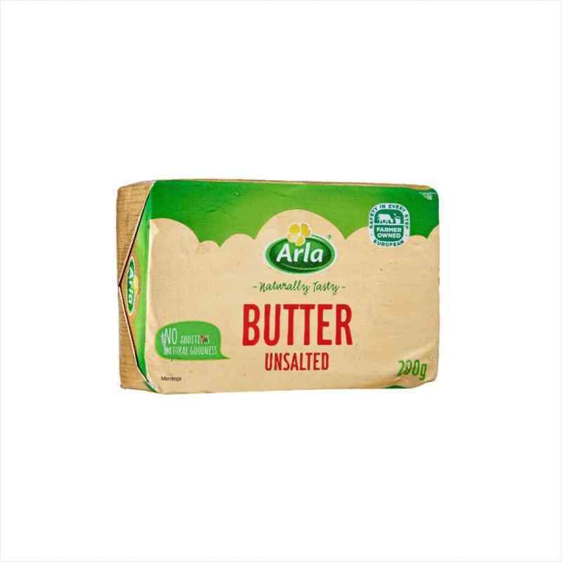 Pekanbaru Arla Butter Unsalted 200Gr