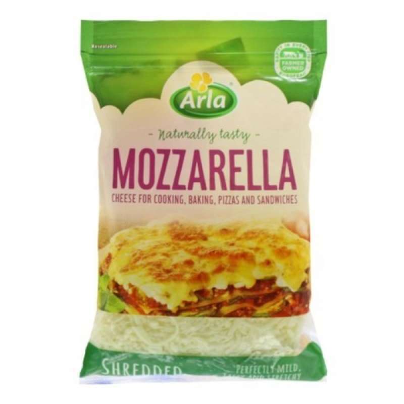 Pekanbaru Arla Mozarella Shreded Cheese 175Gr