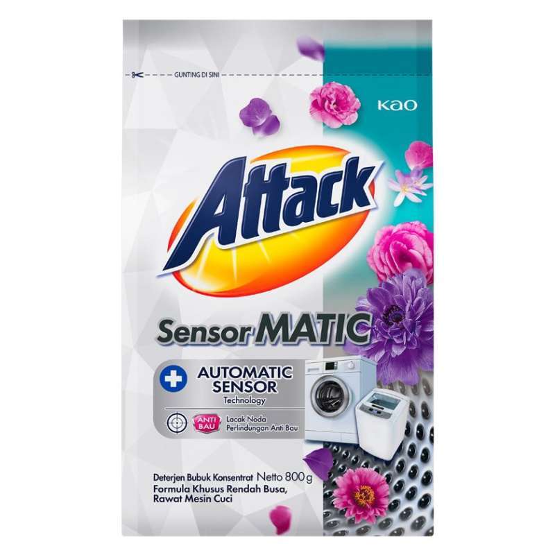 Pekanbaru ATTACK DET SENSOR MATIC POWDER 800GR