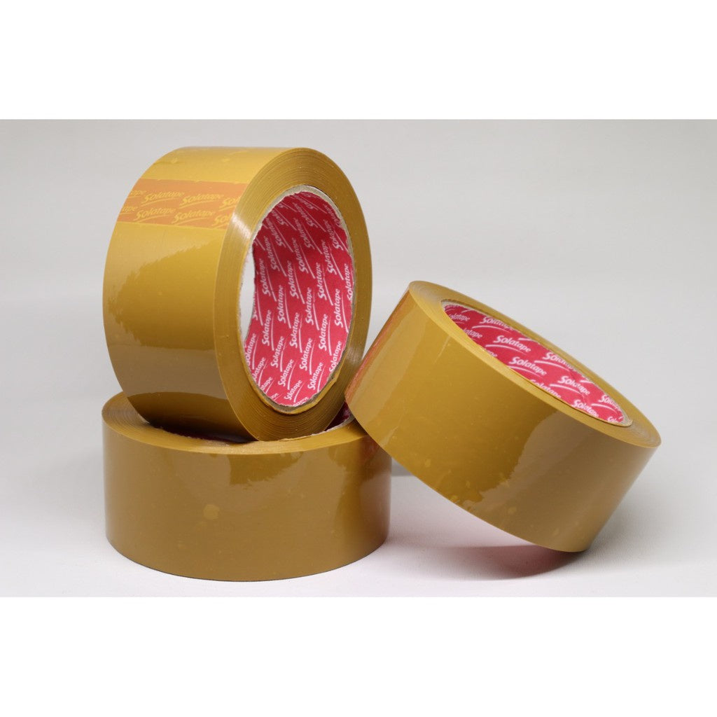 LAKBAN COKLAT / LAKBAN BENING 100 YARD KUALITAS OKE UKURAN 45 MMX 100 YARD