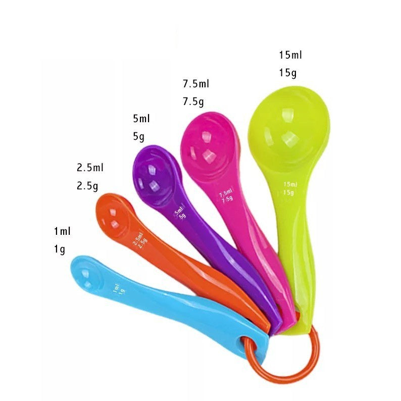 Sendok Takar Set 5 in 1 Warna Warni Sendok Bumbu