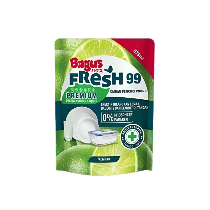 Pekanbaru BAGUS PRE DISHWASHING FRESH LIME 575ML PCH
