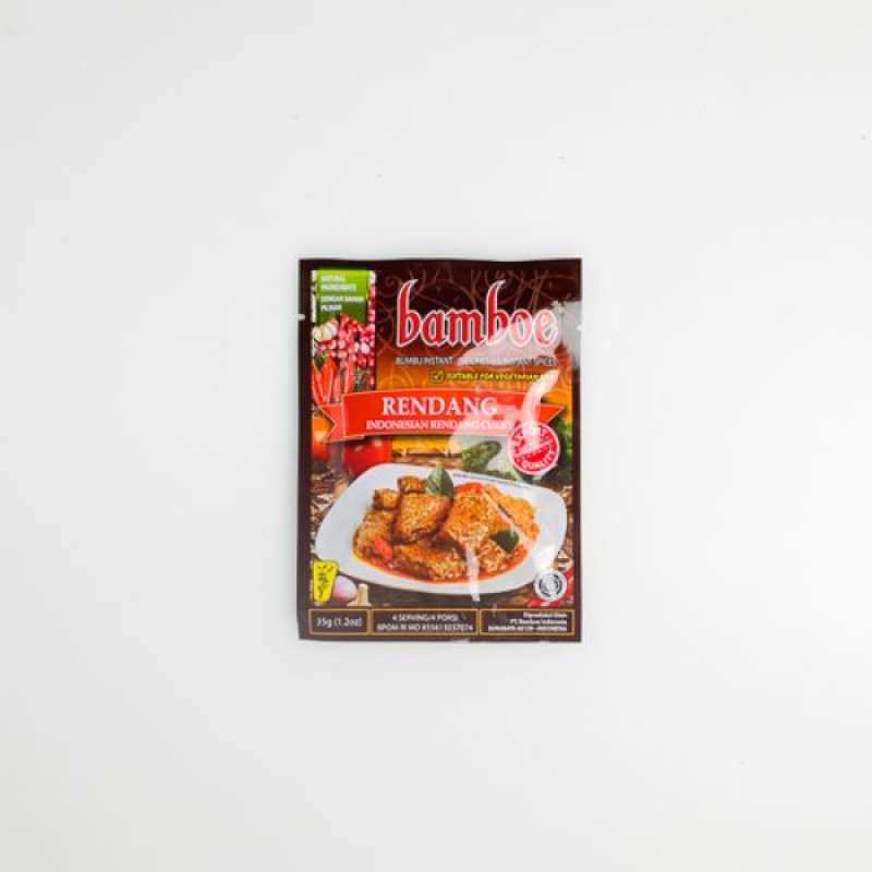 Pekanbaru Bamboe Bumbu Rendang Baru 35Gr Sch