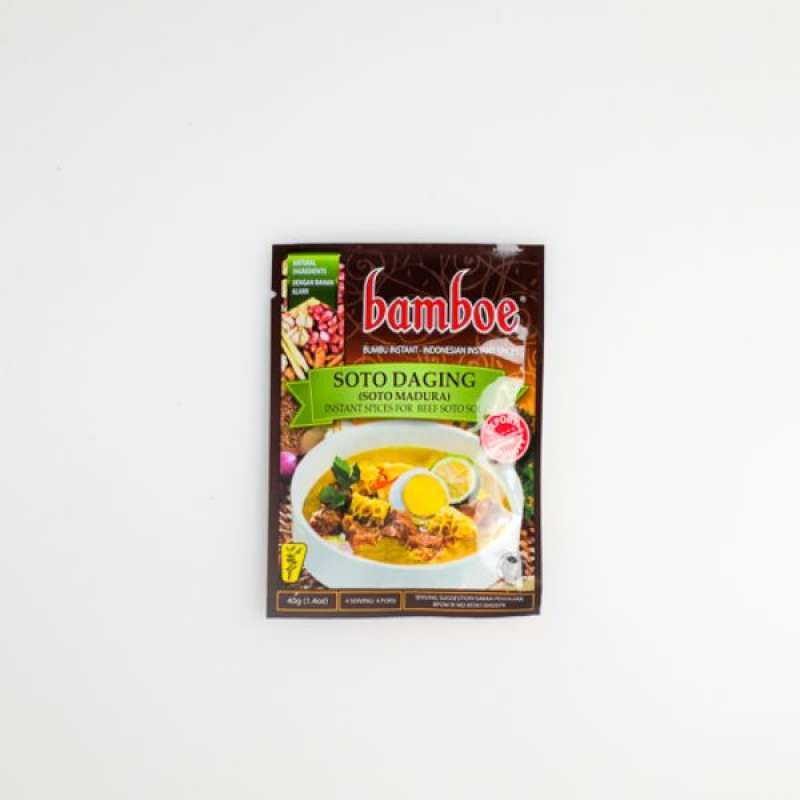Pekanbaru Bamboe Bumbu Soto Madura Baru 40Gr Sch
