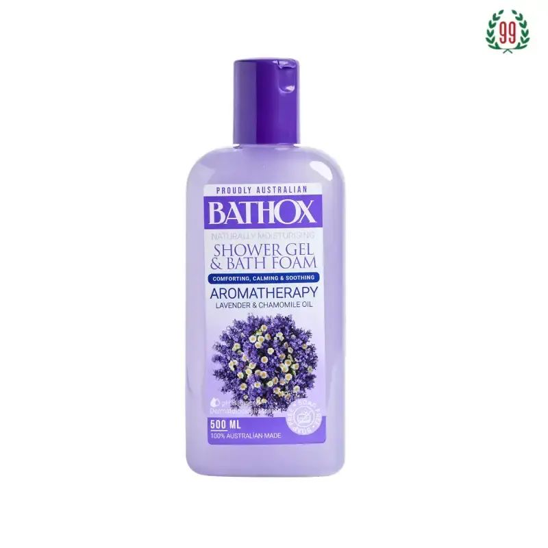 Pekanbaru BATHOX SHOWER GEL AROMATHERAPY LAVENDER&CHAMOMILE 500ML