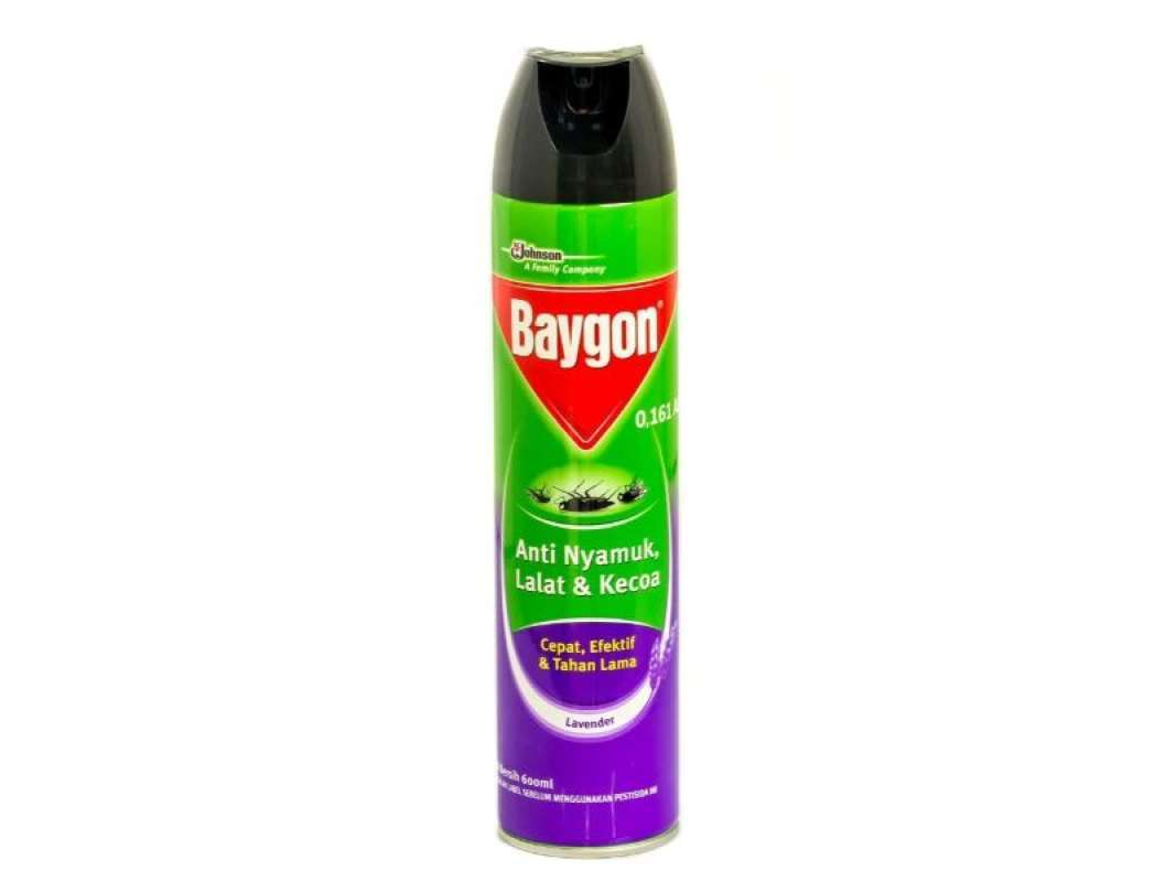 Pekanbaru BAYGON AEROSOL LAVENDER 600ML CAN