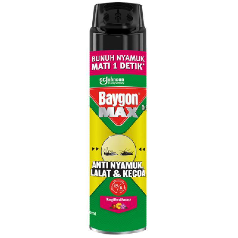Pekanbaru BAYGON MAX FLORAL FANTACY 500 ML CAN