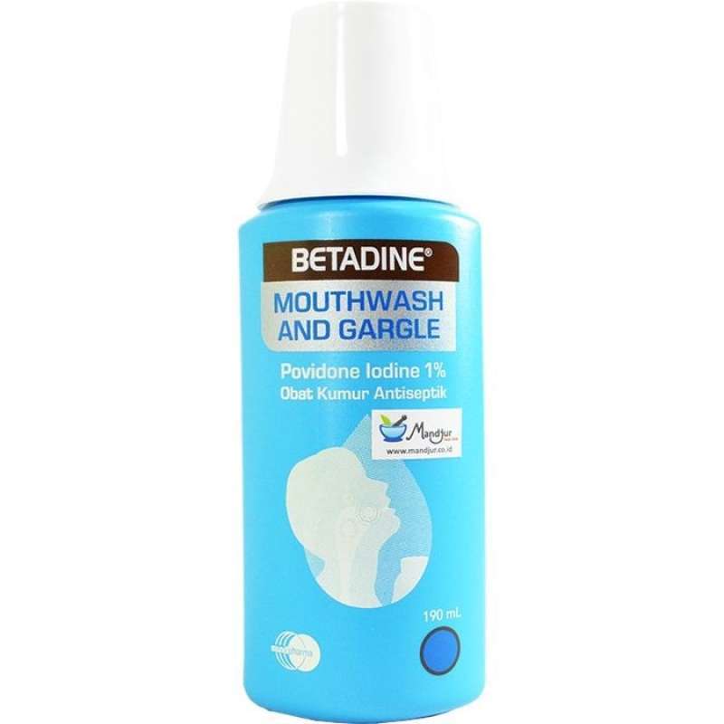 Pekanbaru Betadine Obat Kumur Antiseptic 190Ml Dot