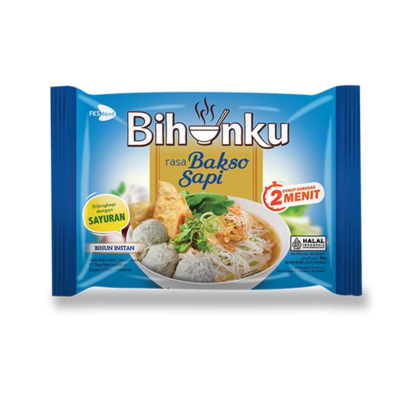 Pekanbaru Bihunku Rasa Bakso Sapi 50G