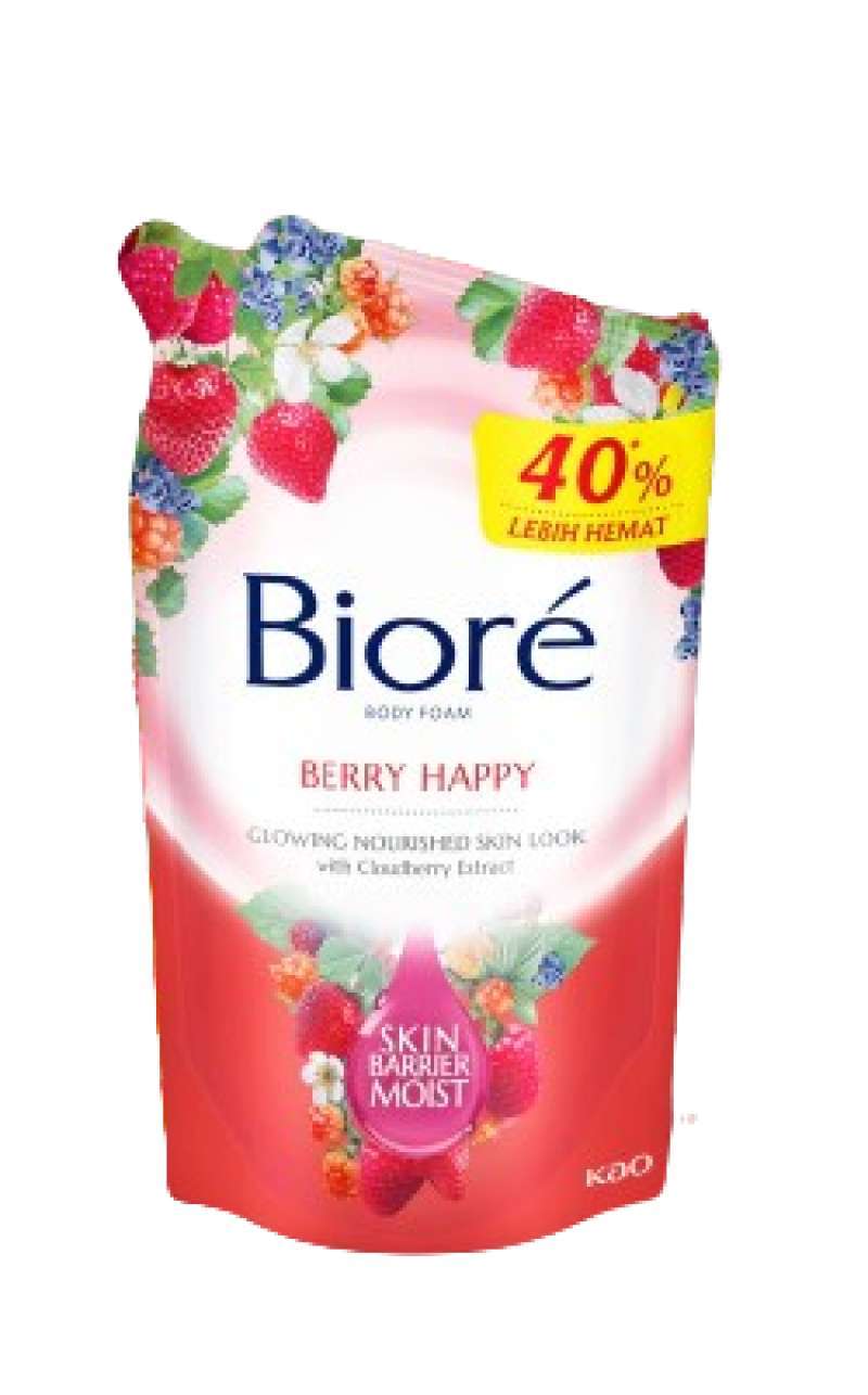 Pekanbaru BIORE BODY FOAM BERRY HAPPY 800ML PCH