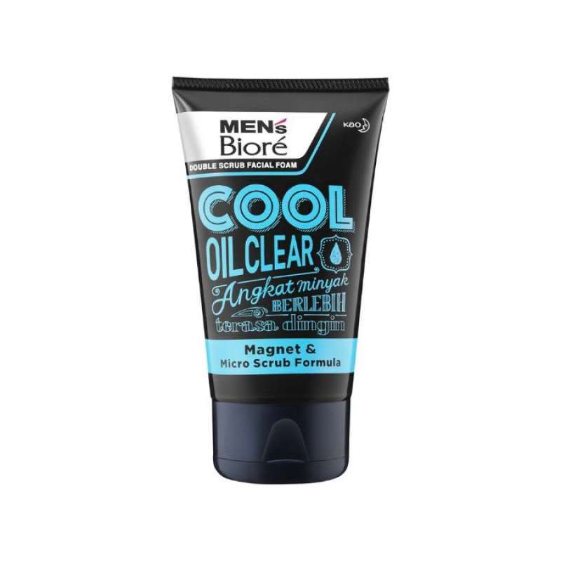 Pekanbaru Biore Mens Fc Foam Dbl Scrb Cool Oil 40G