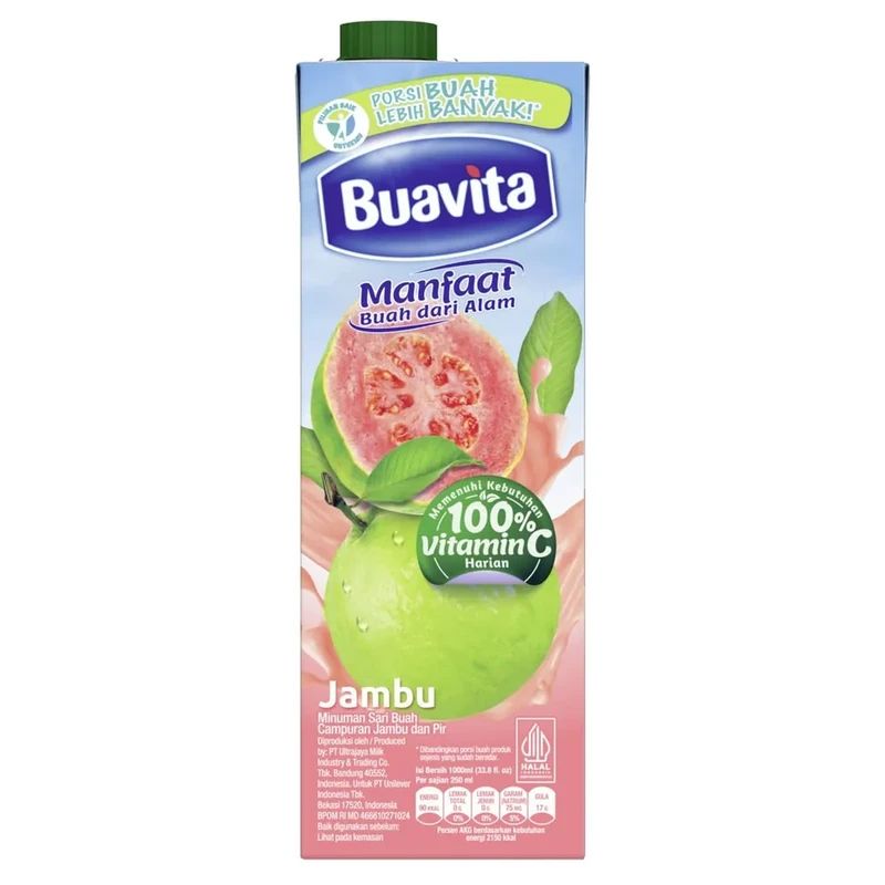 Pekanbaru Buavita Guava Wd 1000Ml