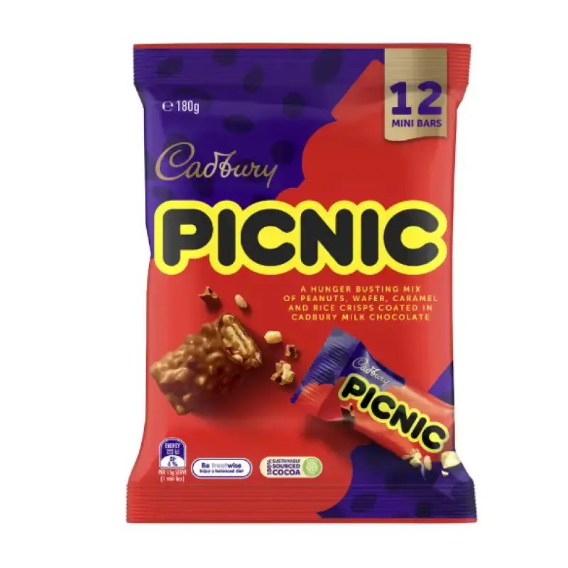 Pekanbaru Cadbury Picnic 180G