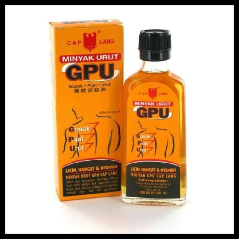 Pekanbaru Cap Lang Gosok Pijat Urut No 1. 60Ml