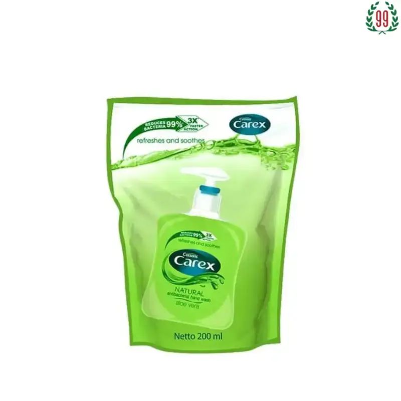 Pekanbaru Carex Handwash Aloevera 2X200Ml Pch
