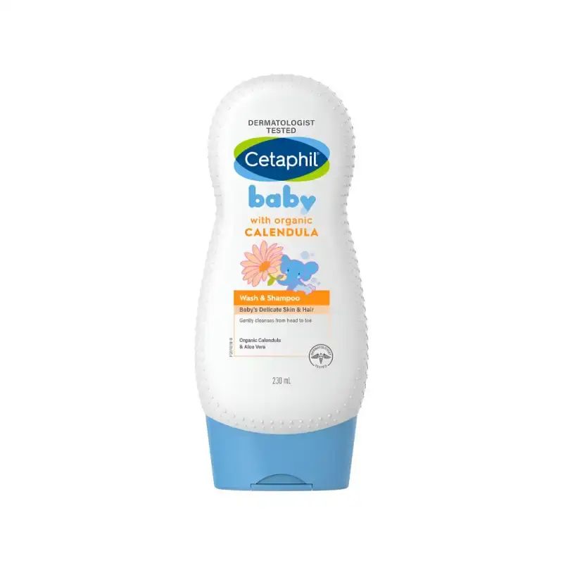 Pekanbaru Cetaphil Baby Wash & Shampoo With Organic Calendula 230Ml
