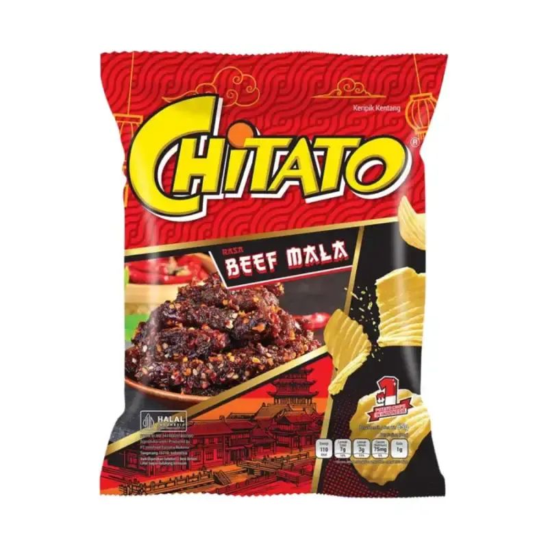 Pekanbaru Chitato Beef Mala 65Gr