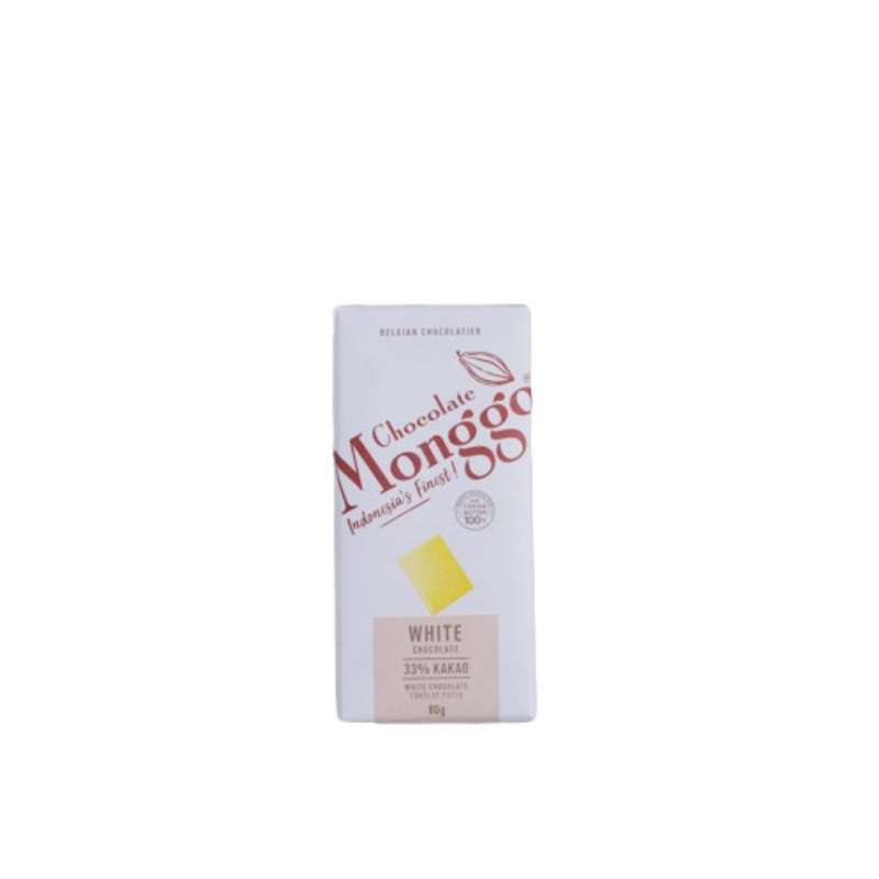 Pekanbaru Monggo White Chocolate 33% Kakao 80Gr