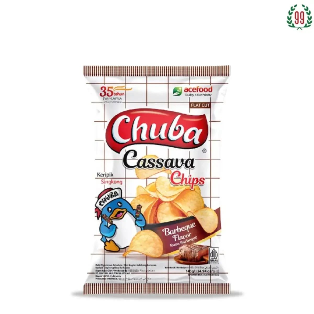 Pekanbaru Chuba Cassava Chips Barbeque 120Gr