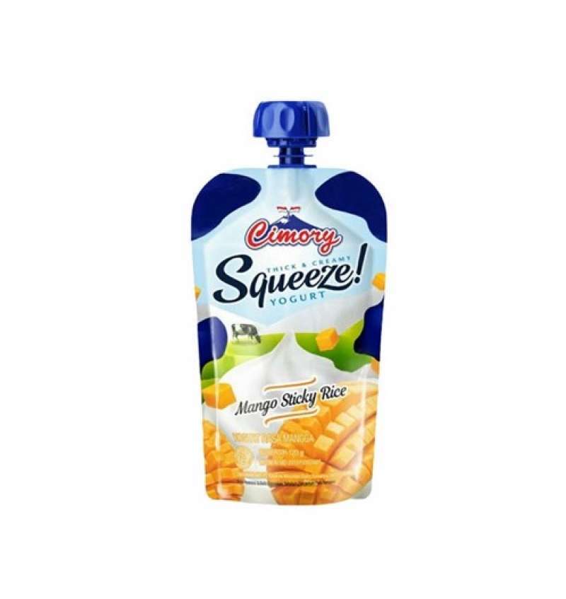 Pekanbaru Cimory Yoghurt Sqz Mango Sticky Rc 120Ml