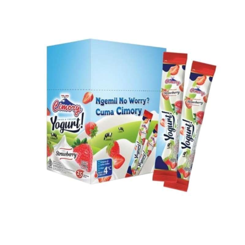 Pekanbaru Cimory Yoghurt Stick Sberry 25X40Gr