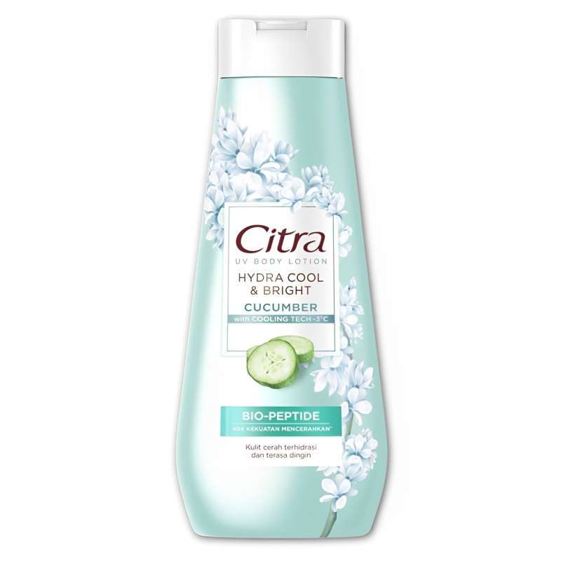Pekanbaru Citra Body Lotion Hydra Cool & Bright Cucumber 210Ml