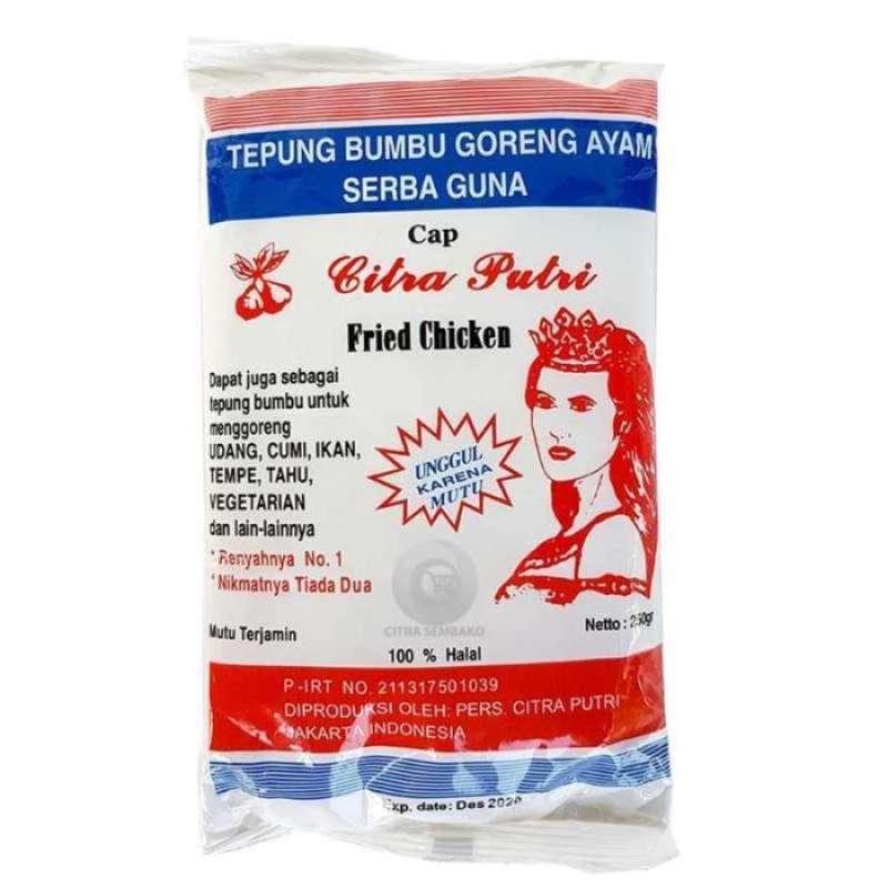 Pekanbaru Citra Putri Tpng Bumbu Goreng Ayam 250Gr