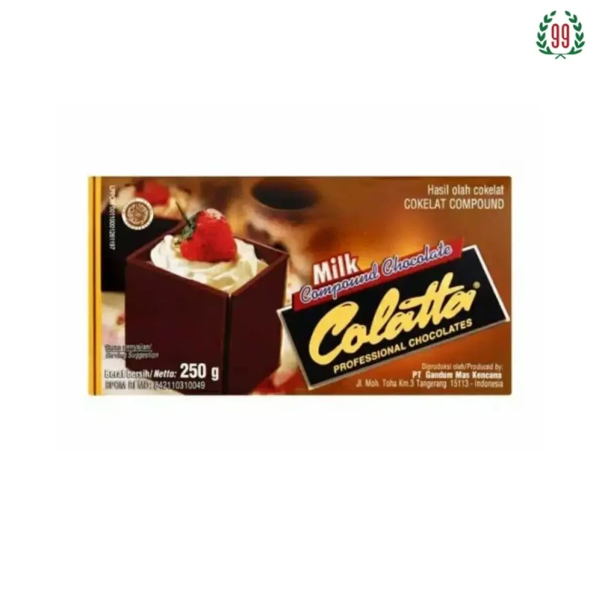 Pekanbaru Colatta Milk Baking 250Gr Box