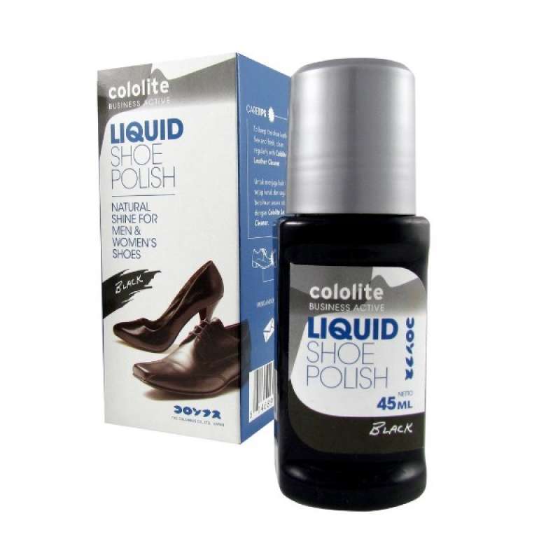 Pekanbaru COLOLITE LIQUID SHOE POLISH BLACK 45CC