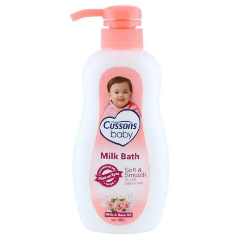 Pekanbaru Cussons Baby Milk Bath 400Ml Pump