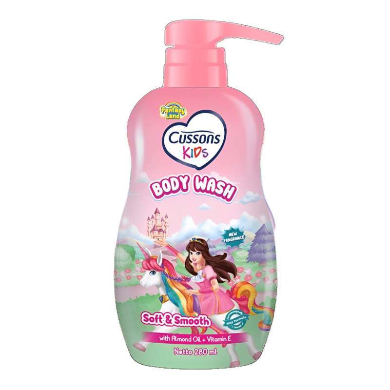 Pekanbaru Cussons Kids Body Wash Soft & Smooth 280 Ml