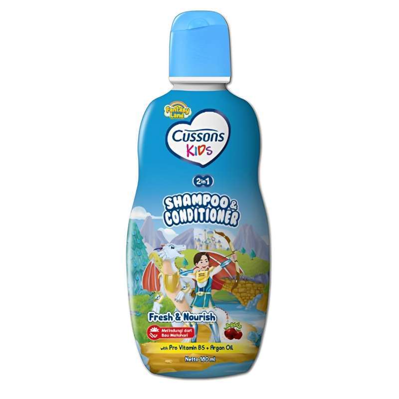 Pekanbaru Cussons Kids Shampoo & Conditioner Fresh & Nourish 180 Ml