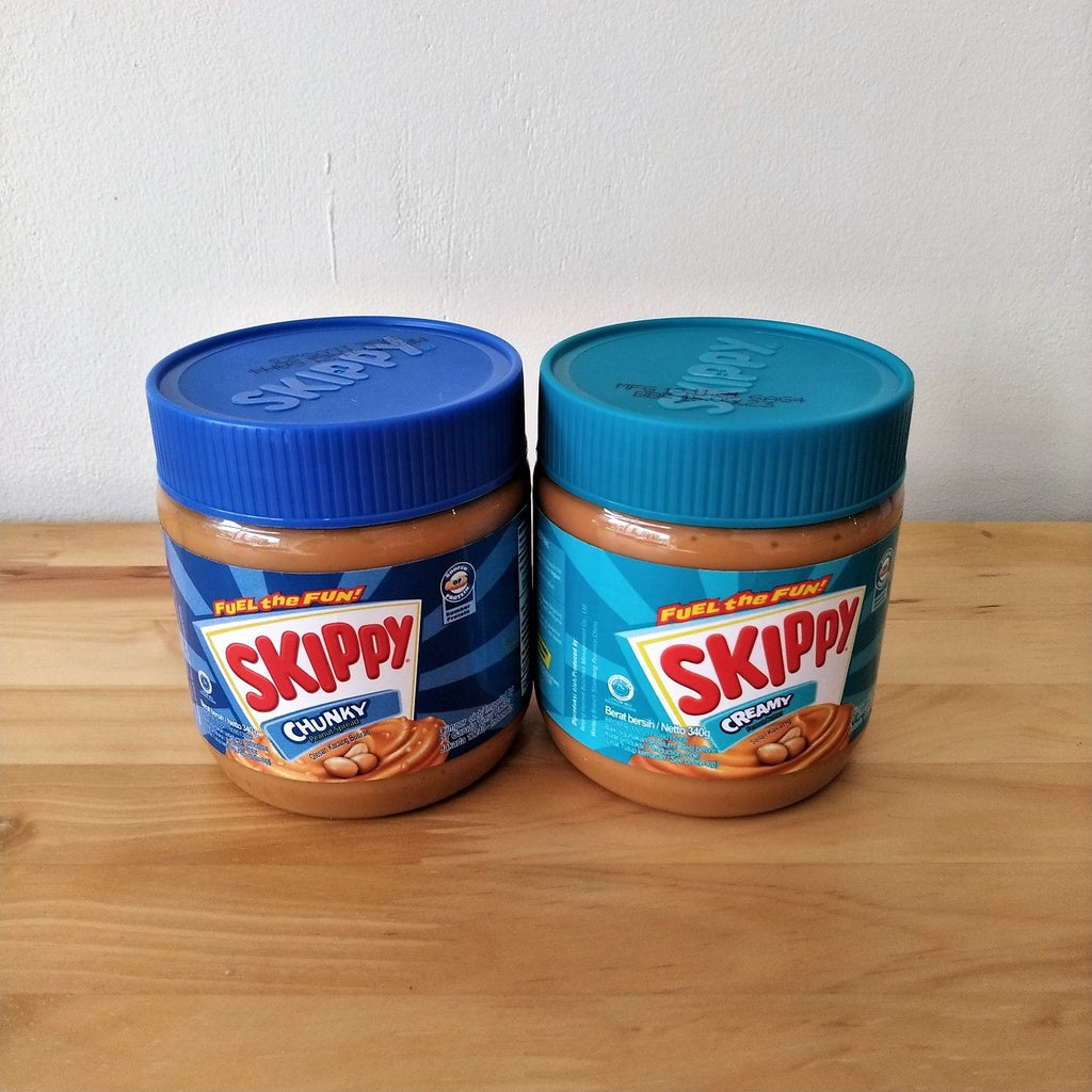 Pekanbaru Skippy Peanut Butter Chunky Creamy / Selai Kacang 340Gr