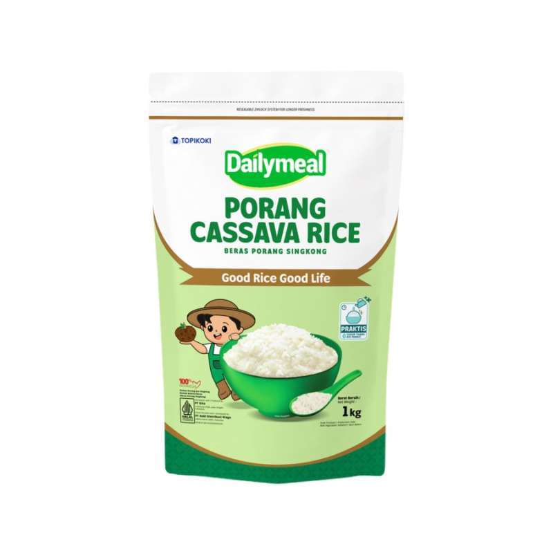 Pekanbaru Dailymeal Porang Cassava Rice 1 Kg