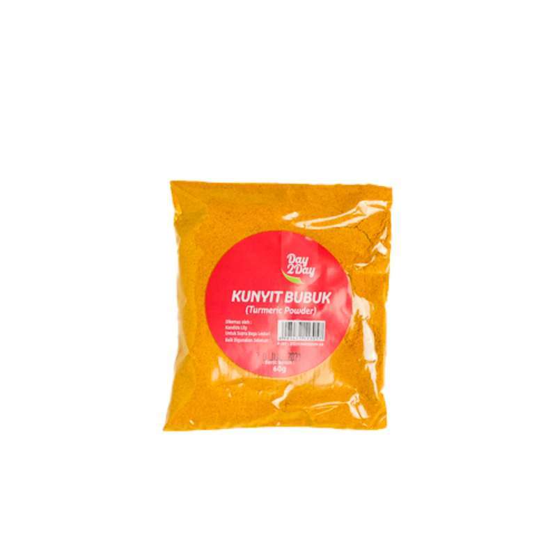 Pekanbaru Day 2 Day Kunyit Bubuk 60Gr Refill
