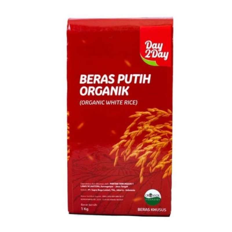 Pekanbaru Day 2 Day Organic White Rice 1Kg
