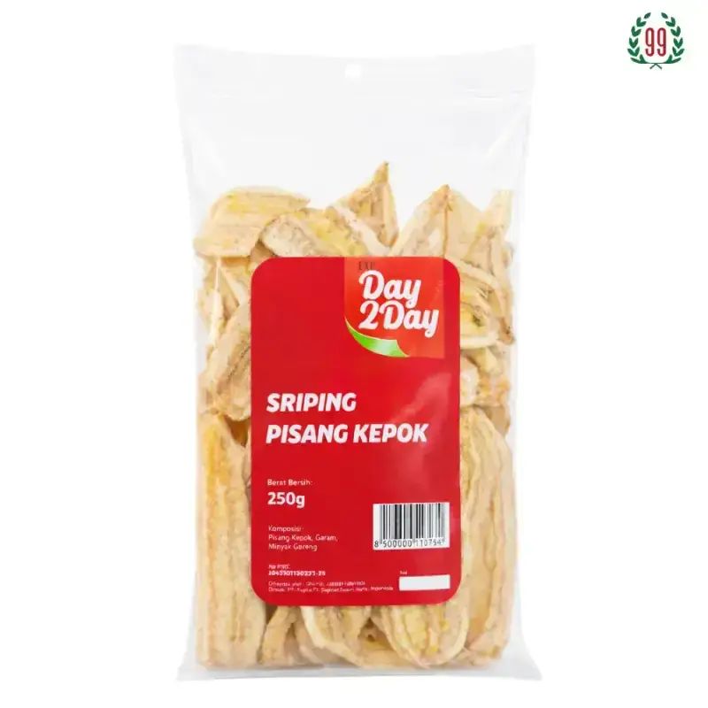 Pekanbaru Day 2 Day Sriping Pisang Kepok 250Gr