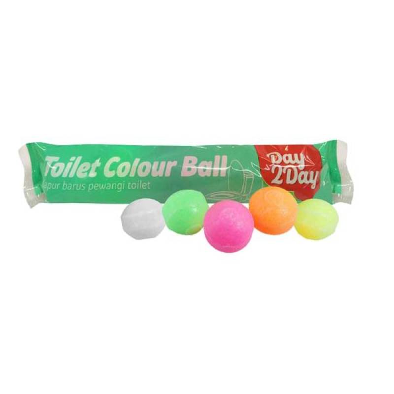 Pekanbaru DAY 2 DAY TOILET COLOR BALL 5'S 200G