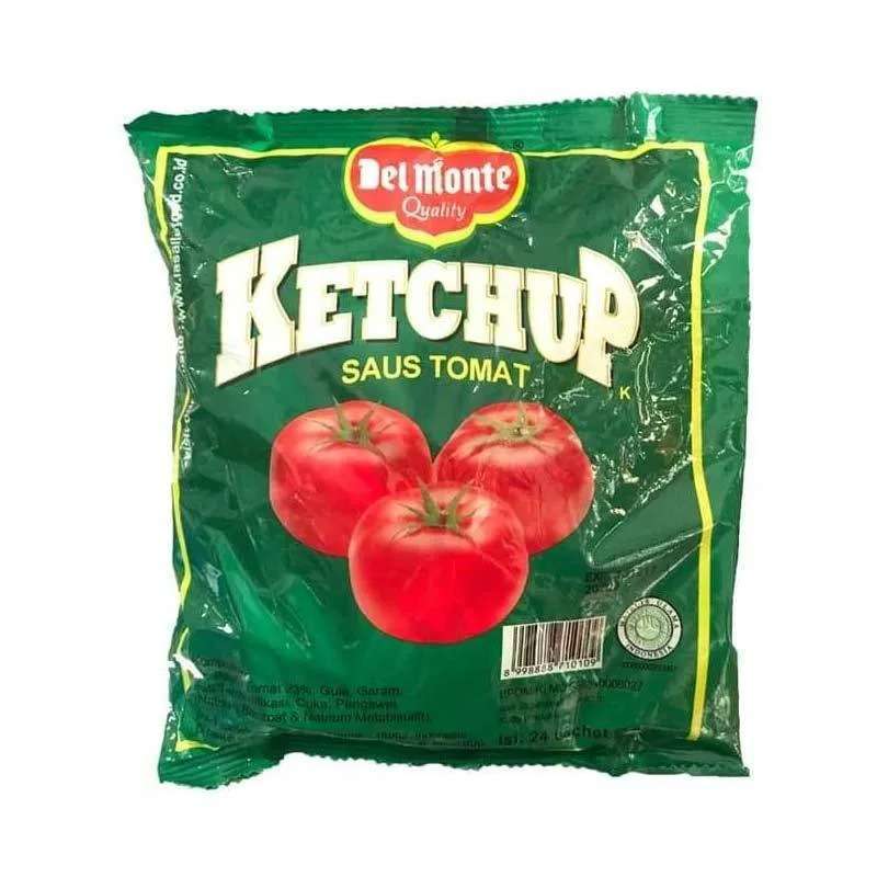 Pekanbaru Delmonte Sauce Tomat Sachet 24X10Gr Pak