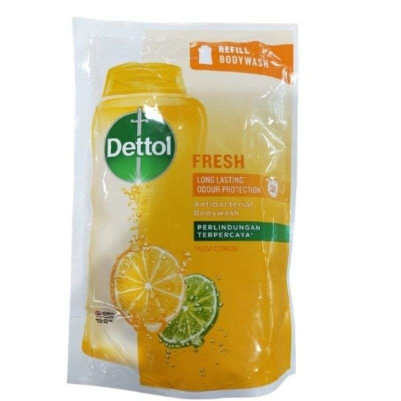 Pekanbaru Dettol shower foam fresh 410ml pch