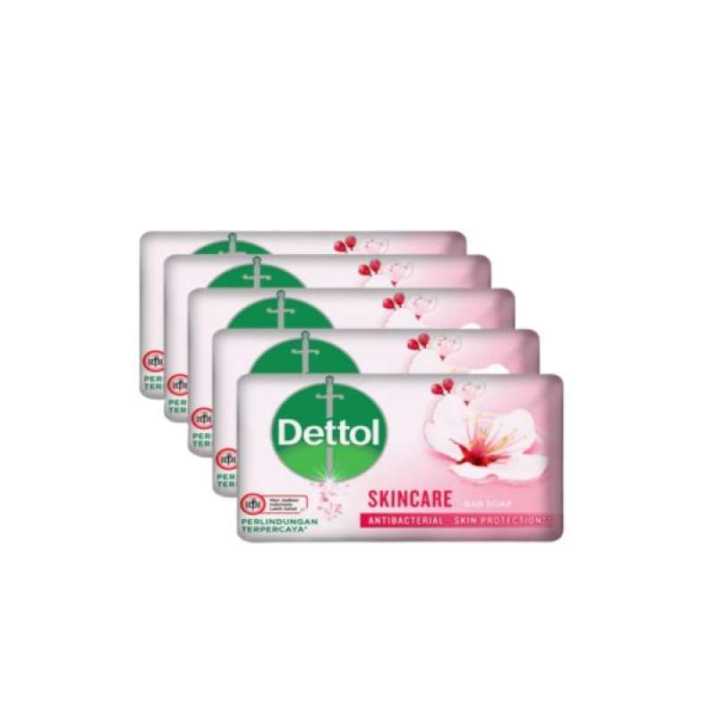 Pekanbaru Dettol skincare soap 4x65gr+1's pack