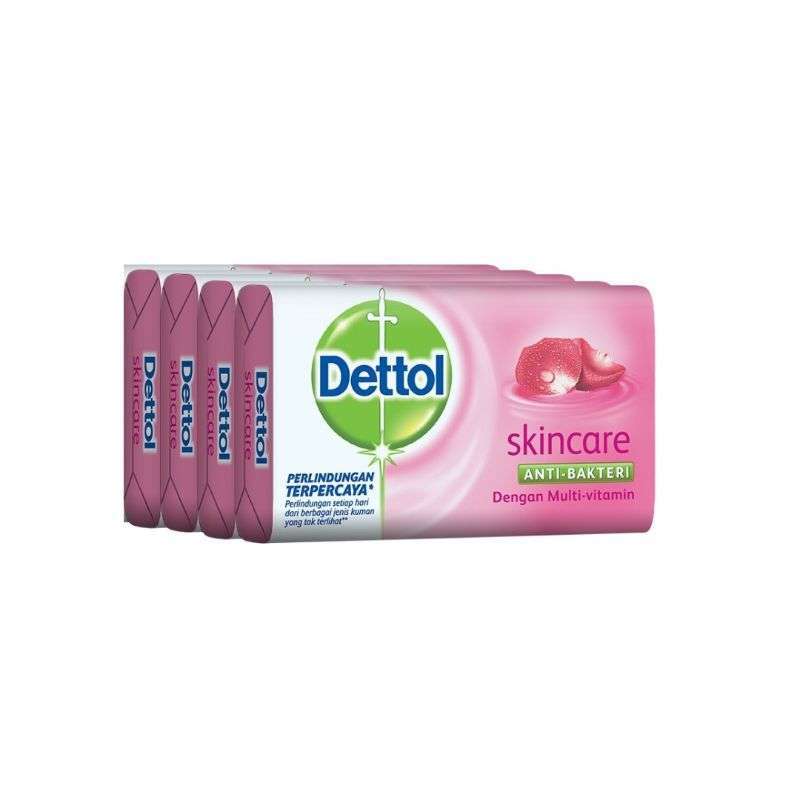 Pekanbaru DETTOL SOAP SKIN CARE 4X100GR+1'S