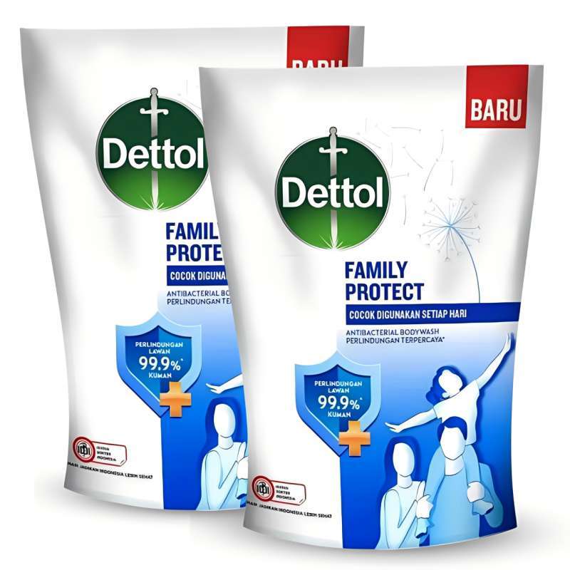 Pekanbaru DETTOL BODY WASH FAMILY PROTECT 2X720GR