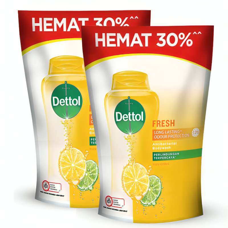 Pekanbaru DETTOL BODY WASH FRESH 2X720GR
