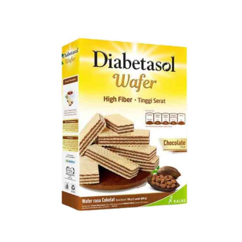 Pekanbaru Diabetasol Wafer High Fiber Choc 100Gr