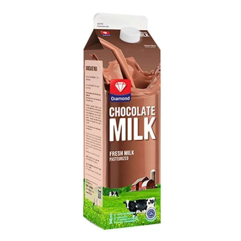 Pekanbaru Diamond Fresh Milk Chocolate 946Ml Tta