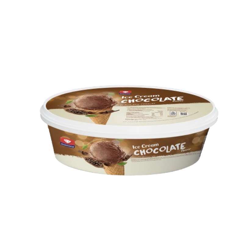 Pekanbaru Diamond Ice Cream Reg Coklat 700Ml