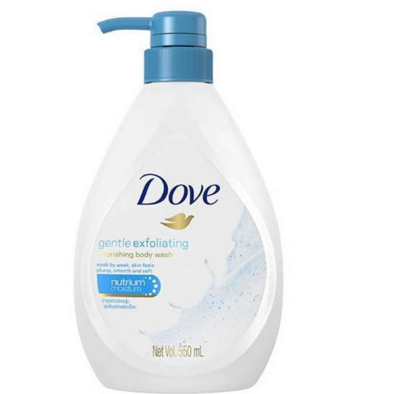 Pekanbaru DOVE BODY WASH GENTLE EXFLOLIATING 550ML BOTOL