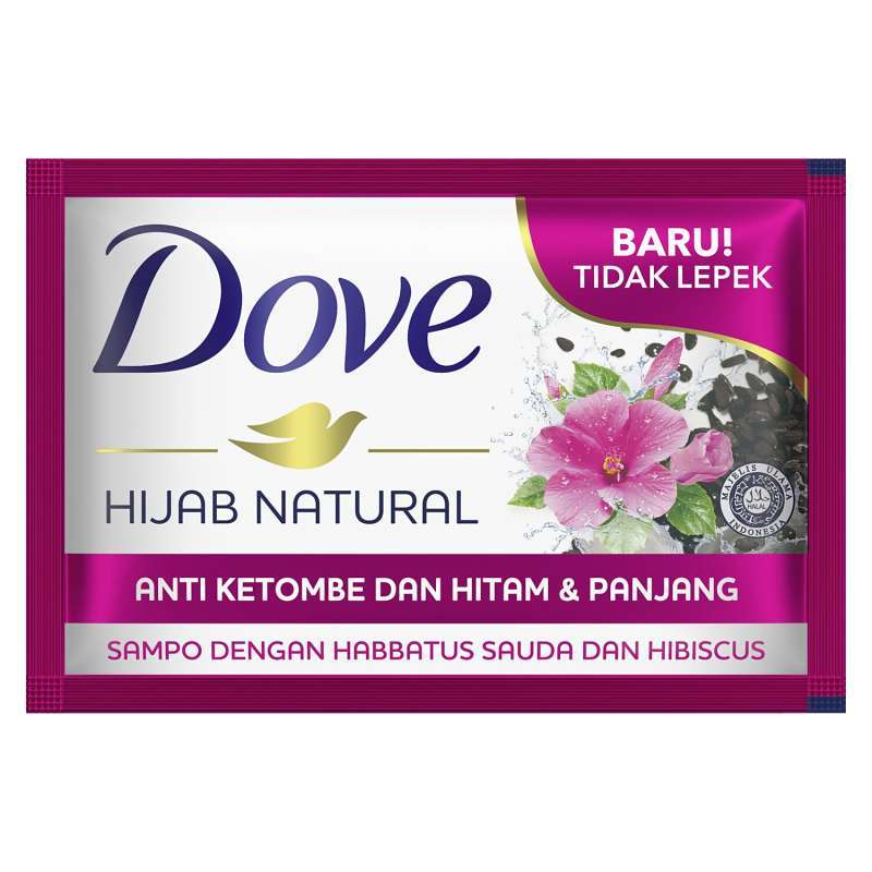 Pekanbaru Dove Shampoo Hijab Anti.K& Hitam.P 12X9M