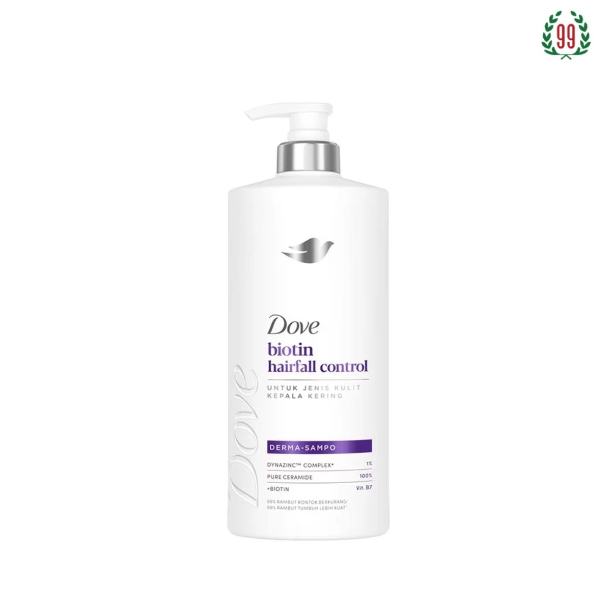 Pekanbaru Dove Shampoo Biotin Hairfall Control 750Ml